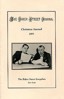 The BSJ 2005 Christmas Annual cover