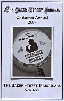 The BSJ 2007 Christmas Annual cover