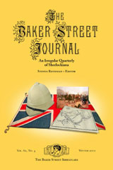 The Winter 2012 BSJ cover