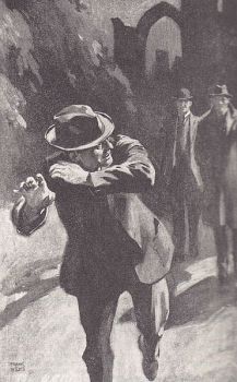 Wiles: Man running from crypt (Shoscombe Old Place)