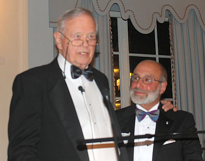 Michael Whelan and Michael Kean at the 2019 BSI Dinner