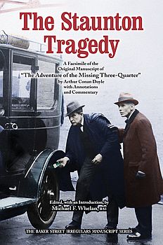 The Staunton Tragedy dustjacket cover