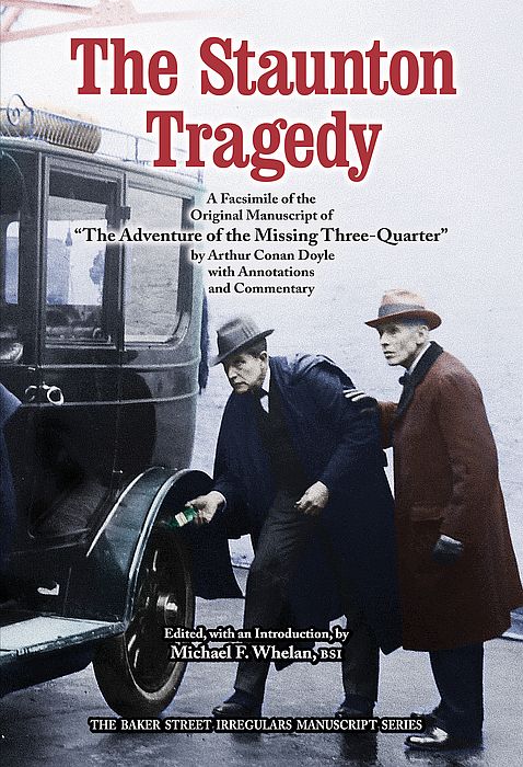 The Staunton Tragedy (Missing Three-Quarter)  dustjacket cover