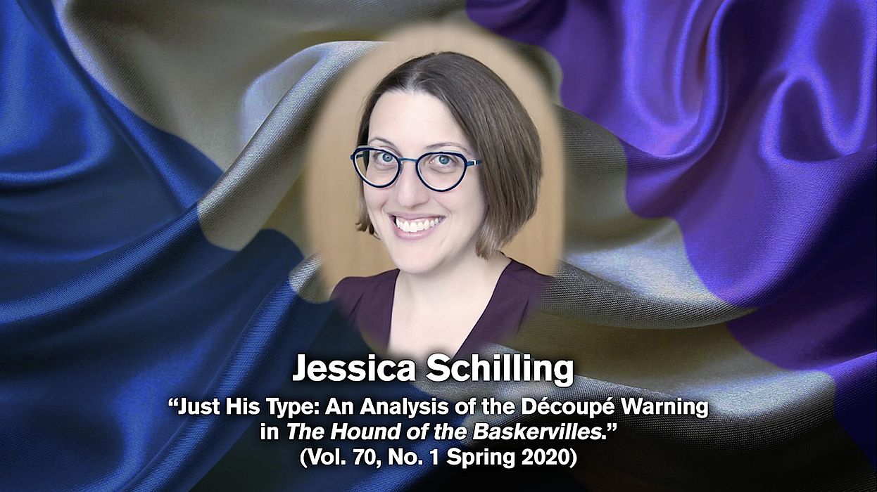 Jessica Schilling receives the 2020 Morley-Montgomery Award