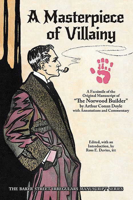 A Masterpiece of Villainy (Norwood Builder) dustjacket cover