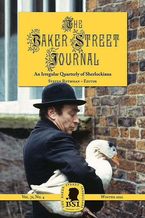 The Winter 2021 BSJ cover