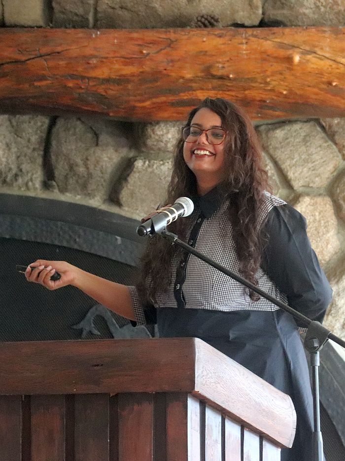 Jayantika Ganguly speaks at the BSI Empire Conference