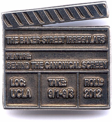 Click to see larger image Behind The Canonical Screen 2012 Lapel Pin