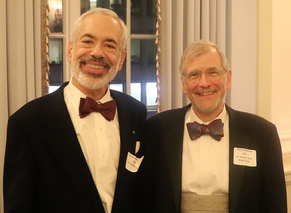 Retiring BSJ Editor Steve Rothman and new BSJ Editor Dan Andriacco